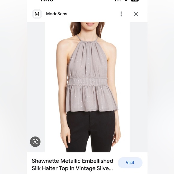 JOIE SIZE SMALL SILK TOP - Picture 1 of 3